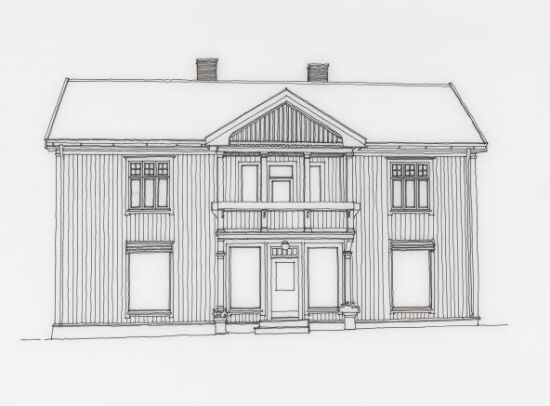 Registreringstegning for reguleringsplan for Vålebru (senere Ringebu)