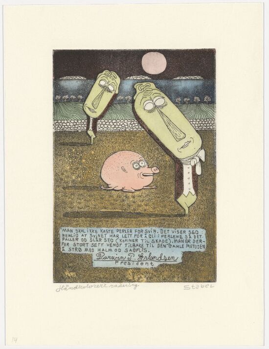 Man skal ikke kaste perler for svin