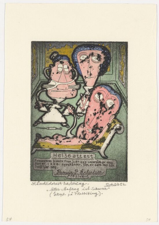 Helseattest til en hypokonder