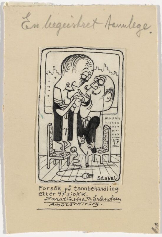 En begeistret tannlege