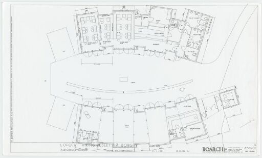 Vikingmuseet på Borg, Plantegning