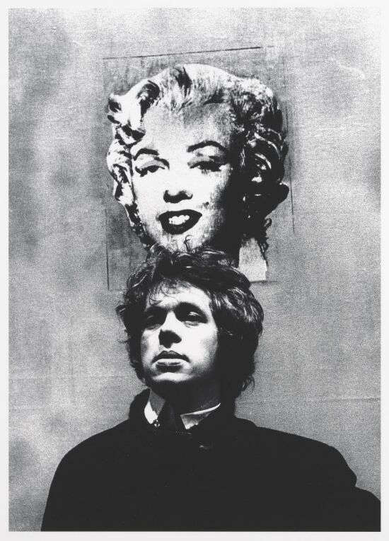 Odd Nerdrum med Warhols Marilyn