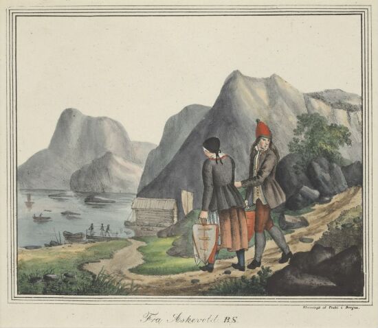 Fra Askvoll. Norske nasjonaldrakter