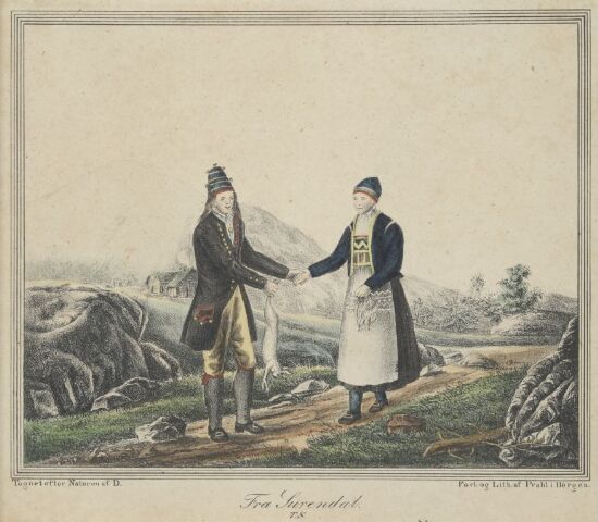 Fra Surnadal. Norske nasjonaldrakter