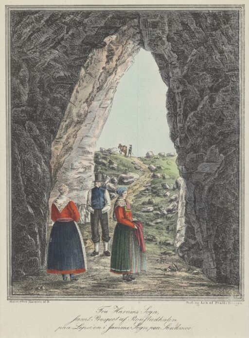 Fra Haram, Sunnmøre. Norske nasjonaldrakter