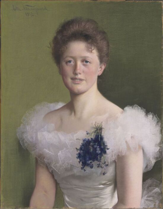Portrett av Benedicte Sophie Rustad