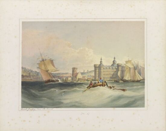 Kronborg slott fra sjøsiden