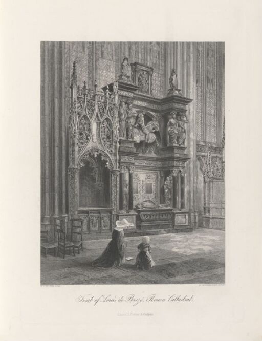 Tomb of Lewis de Bréze, Rouen Cathedral