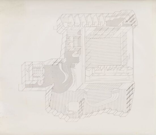 Nordens hus, aksonometrisk plan