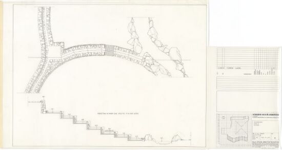 Nordens hus på Færøyene, skjema av grunnrenne utomhus