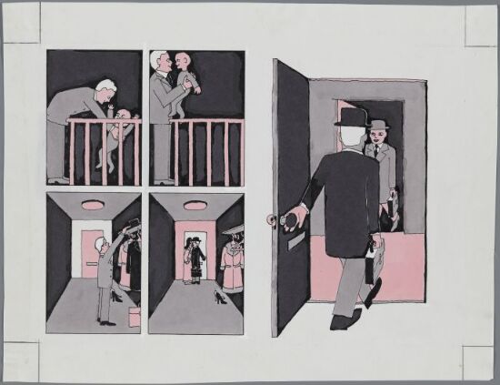 En dag i familien Manns liv