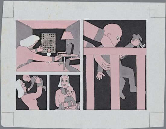 En dag i familien Manns liv