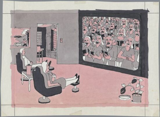 En dag i familien Manns liv