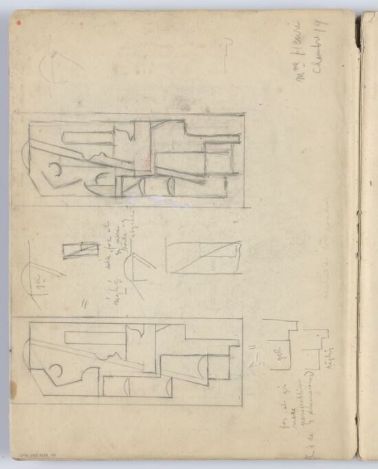 Kubistisk komposisjon med figur