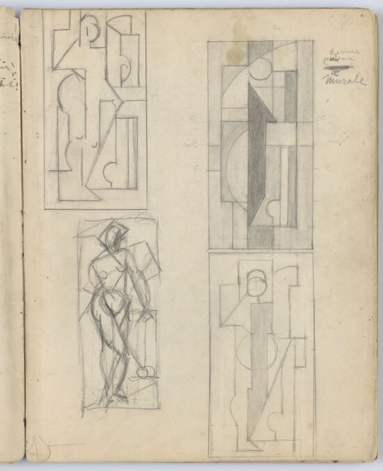 Fra figurativ til non-figurativ komposisjon - fasestudie