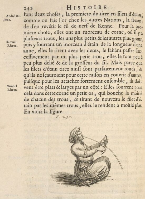 Sliping av tinntråd