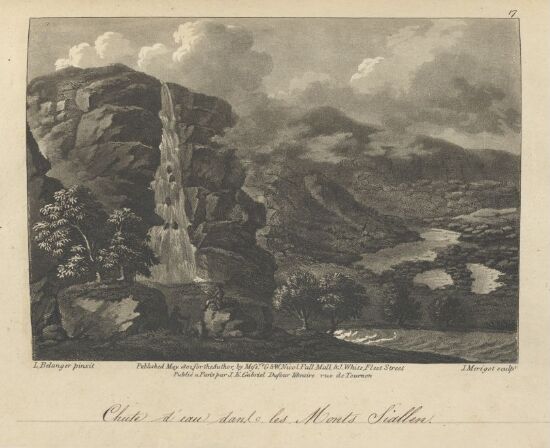 Fjellandskap med foss