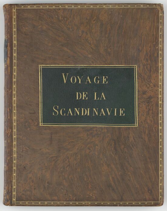 Voyage pittoresque de Scandinavie; kong Louis Philippes personlige eksemplar