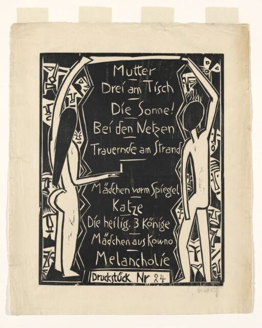 Content for the Neumann Portfolio Ten Woodcuts by Schmidt-Rottluff