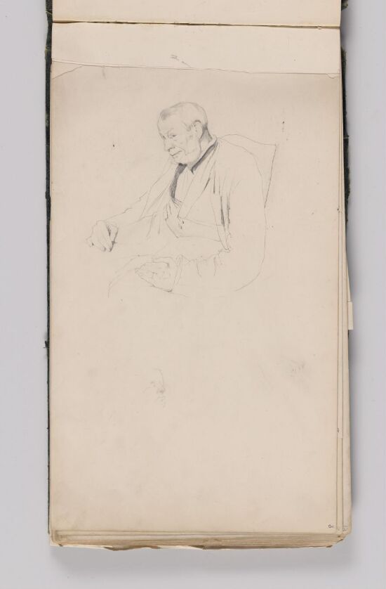 Studie av gammel mann