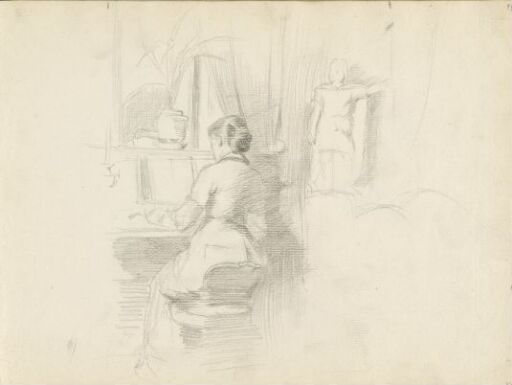 Kvinne ved piano