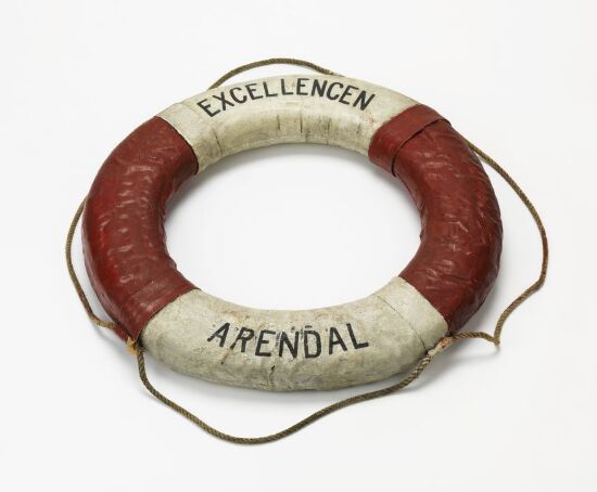 Livbøye fra Excellencen Arendal, INNLÅN FRA MARITIMT MUSEUM