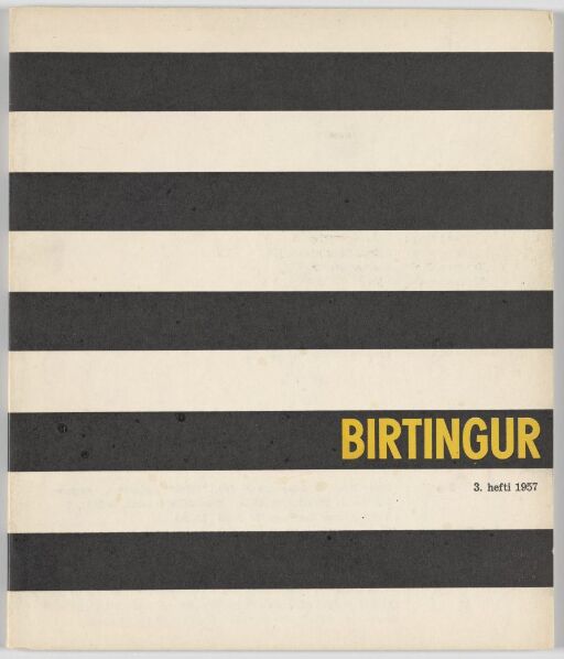 Birtingur - 3 hefti. 1957