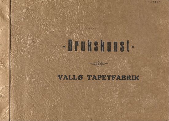Brukskunst | VALLØ TAPETFABRIK