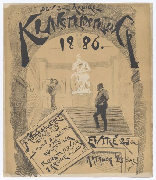 Den 3die Årlige Kunstudstilling 1886