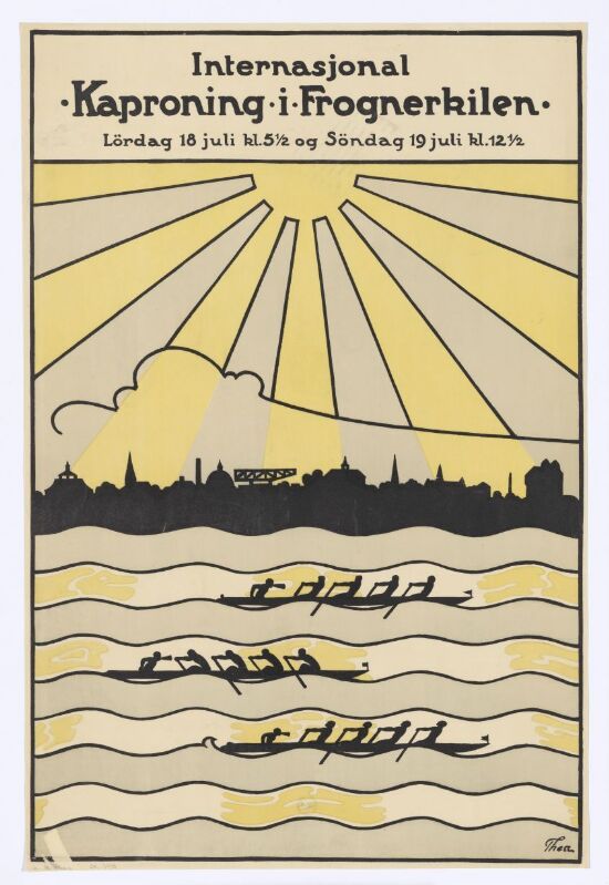 Internasjonal kaproning i Frognerkilen