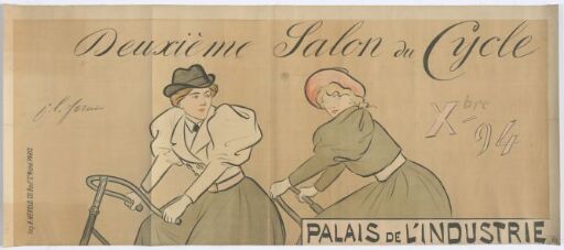Second Bicycle Show at the Palace of Industry