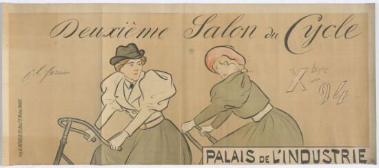 Den andre sykkelutstillingen i Industripalasset