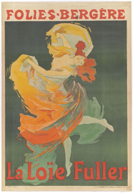 Folies-Bergére. La Loïe Fuller.