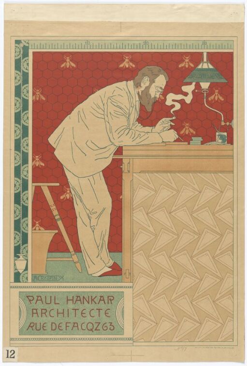 Paul Hankar, Architect