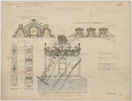 Oslo Kunstindustrimuseum: Afdeling for Norsk Folkeindustri. Blad nr. 6