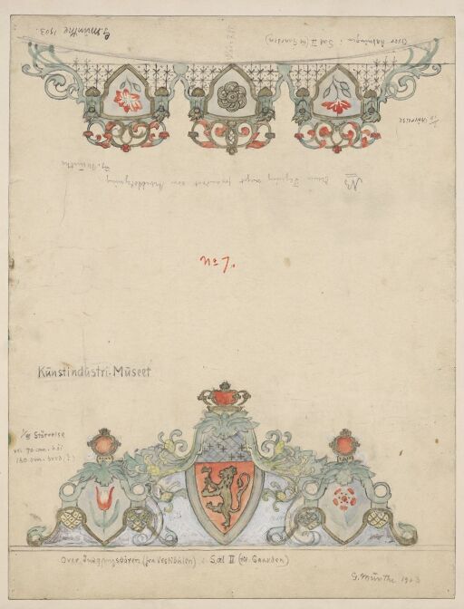 Oslo Kunstindustrimuseum. Blad nr. 7
