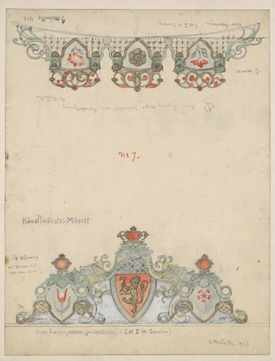 Oslo Kunstindustrimuseum. Blad nr. 7