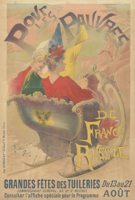 Grande Fête Des Tuileries Pour Les Pauvres De France Russie