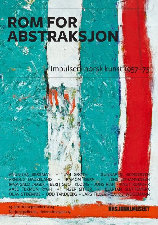 Rom for abstraksjon. Impulser i norsk kunst 1957-75