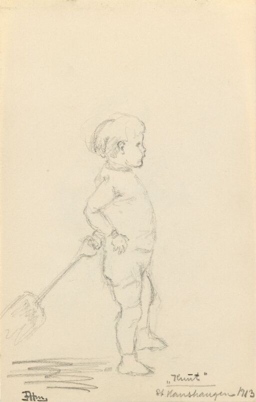 Boy with Shovel, St. Hanshaugen
