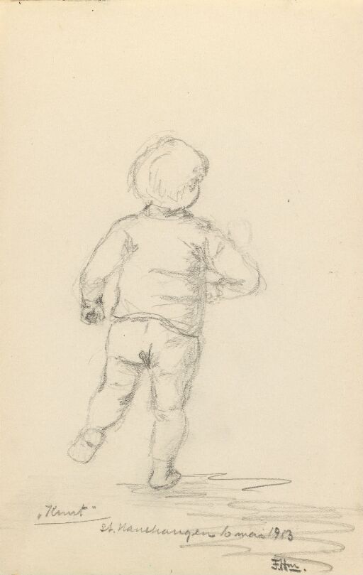 Boy Hopping on One Foot, St. Hanshaugen