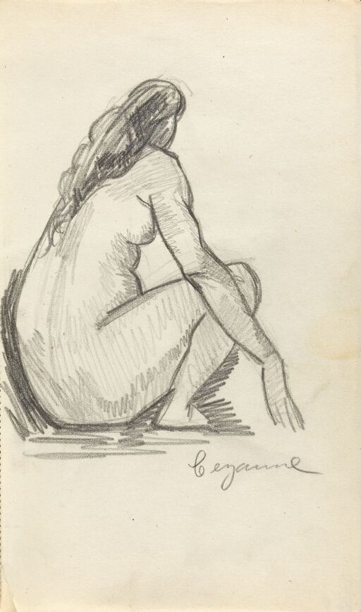 Figur fra Cézannes "Les Grandes Baigneuses"