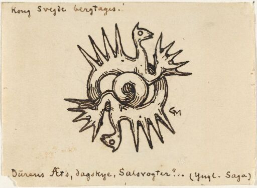 Til "Ynglinge-Saga" i  Snorre Sturlason, Kongesagaer, Kristiania 1899