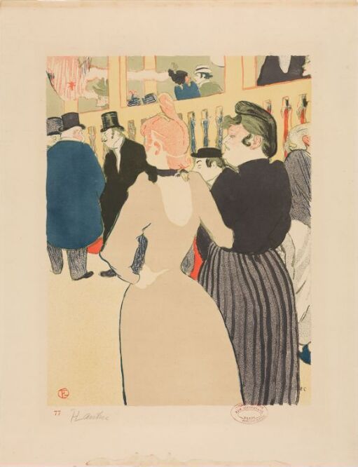 At the Moulin Rouge, La Goulue and her Sister