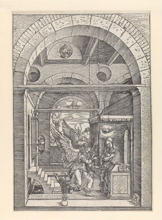 The Annunciation (The Life of the virgin)