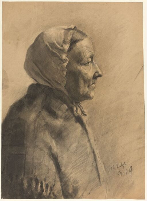 Old Woman with Bonnet