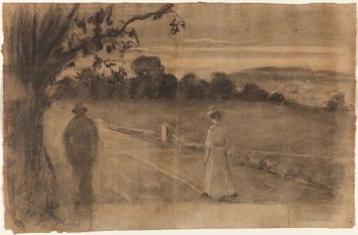 Landscape with a Man and a Woman