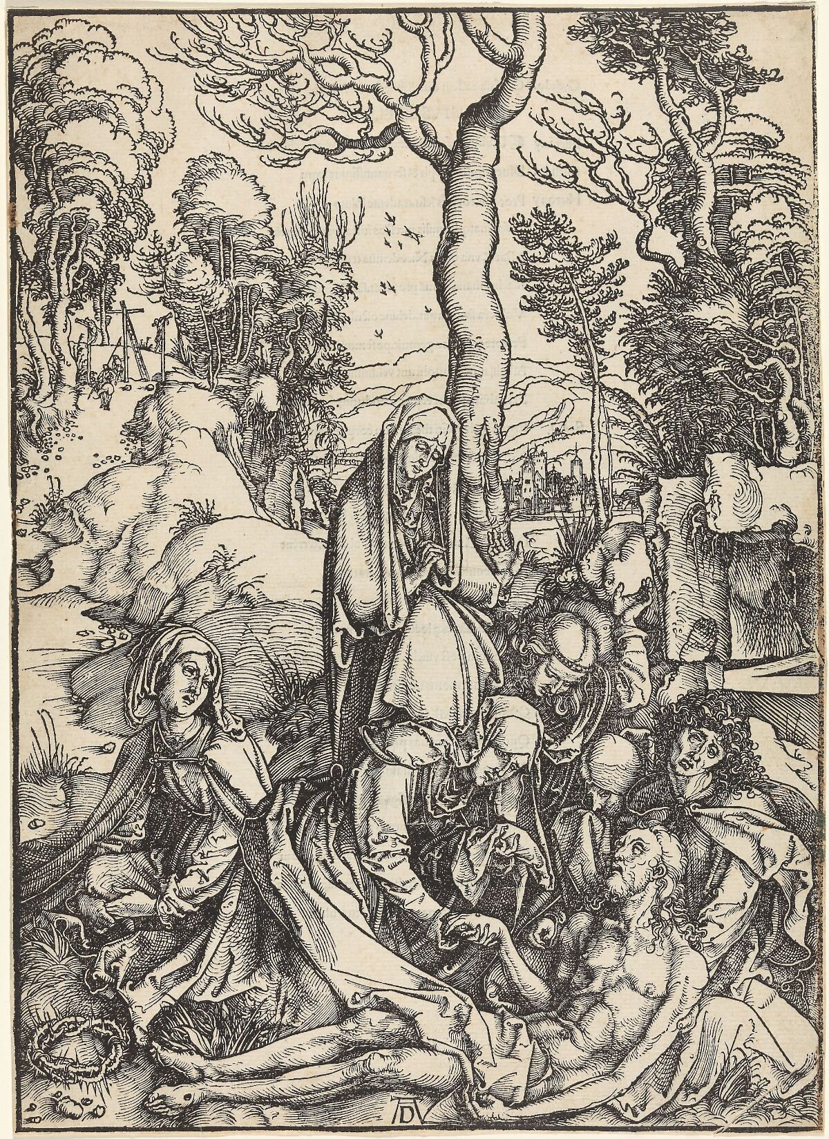 Albrecht Dürer, Die Beweinung Christi – Nasjonalmuseet – Collection
