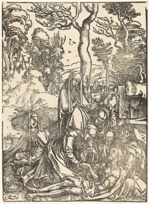 Albrecht Dürer, Die Beweinung Christi – Nasjonalmuseet – Collection