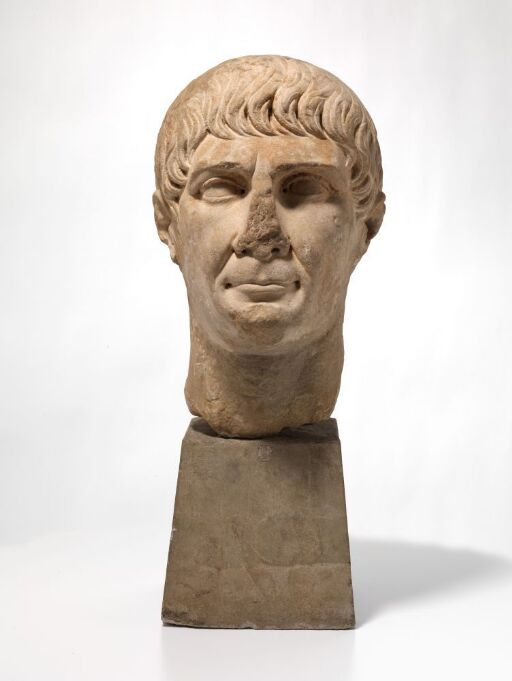 Portrait of Trajan after Decennalia type